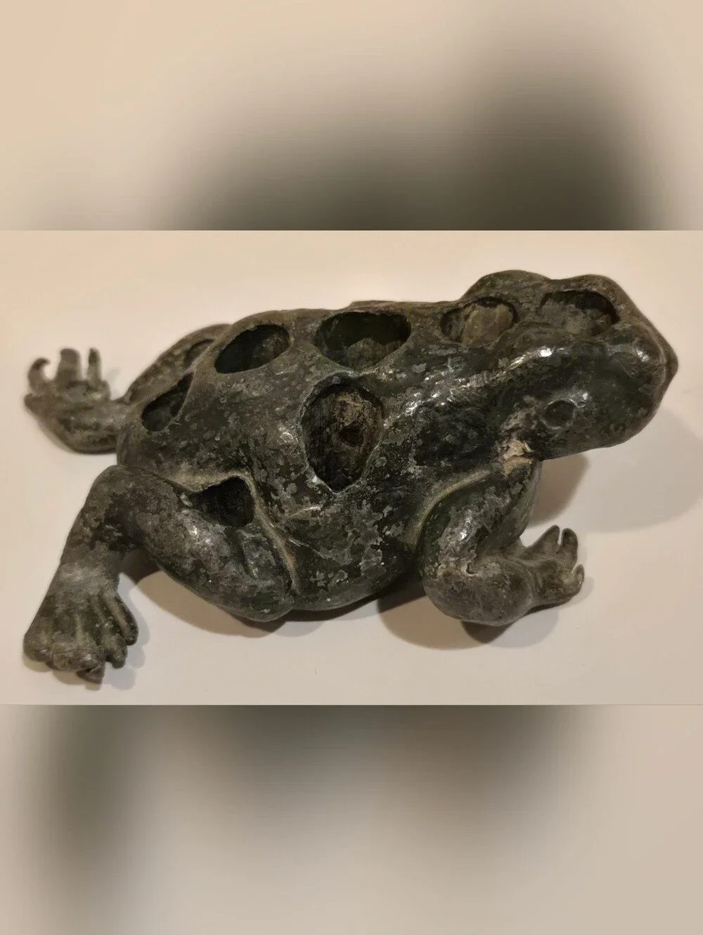 Antique Cast Iron Flower Frog